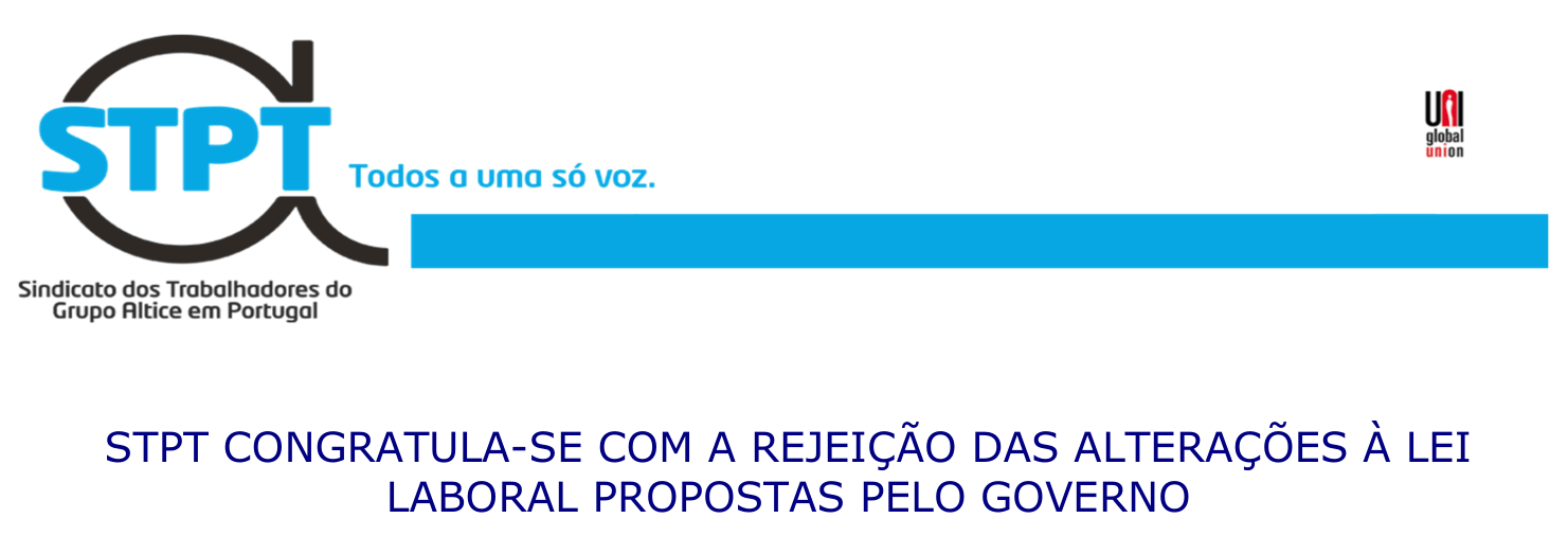 REJEIÇÃO PACOTE LABORAL