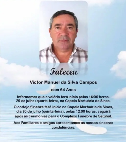 FALECEU VICTOR CAMPOS